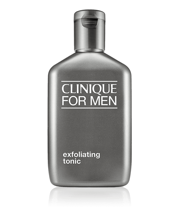 Clinique For Men&amp;trade; Exfoliating Tonic, De-flakes to reveal clearer skin, unclogs pores.